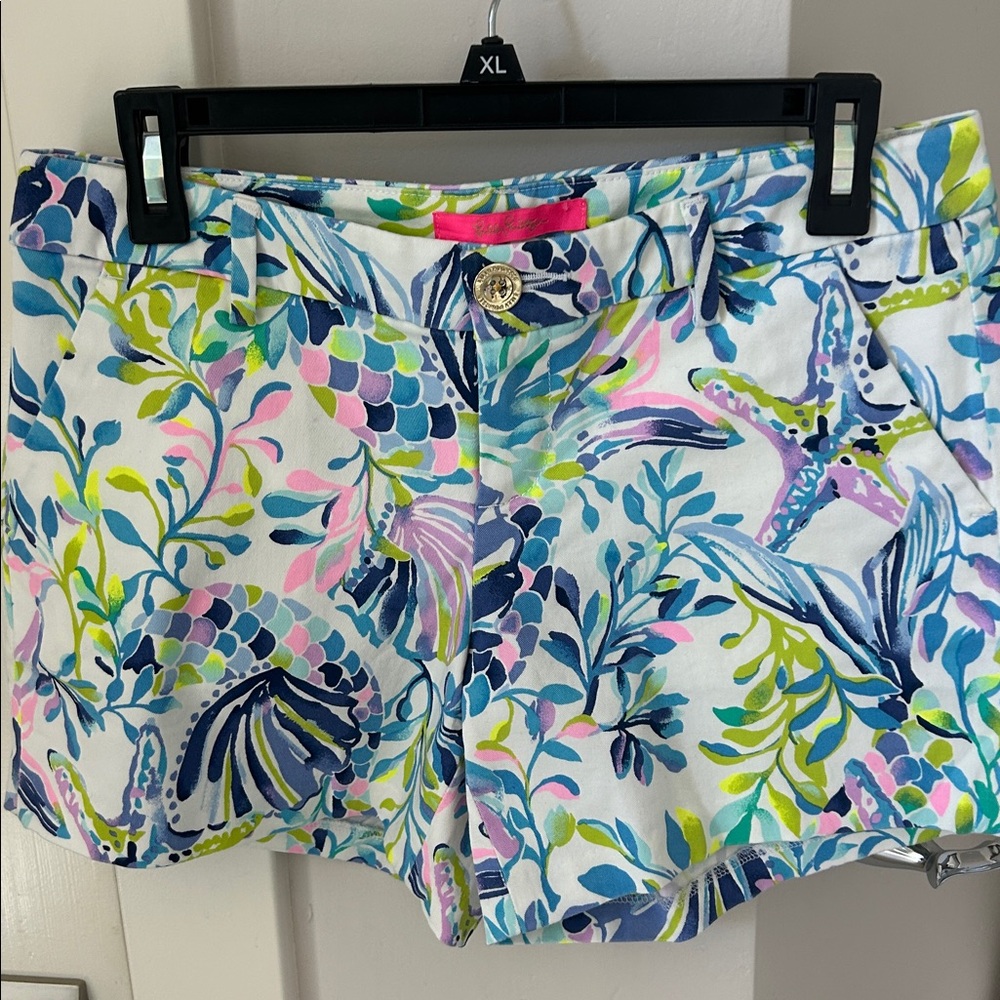 Lilly Pulitzer Multicolor Floral Women Shorts
